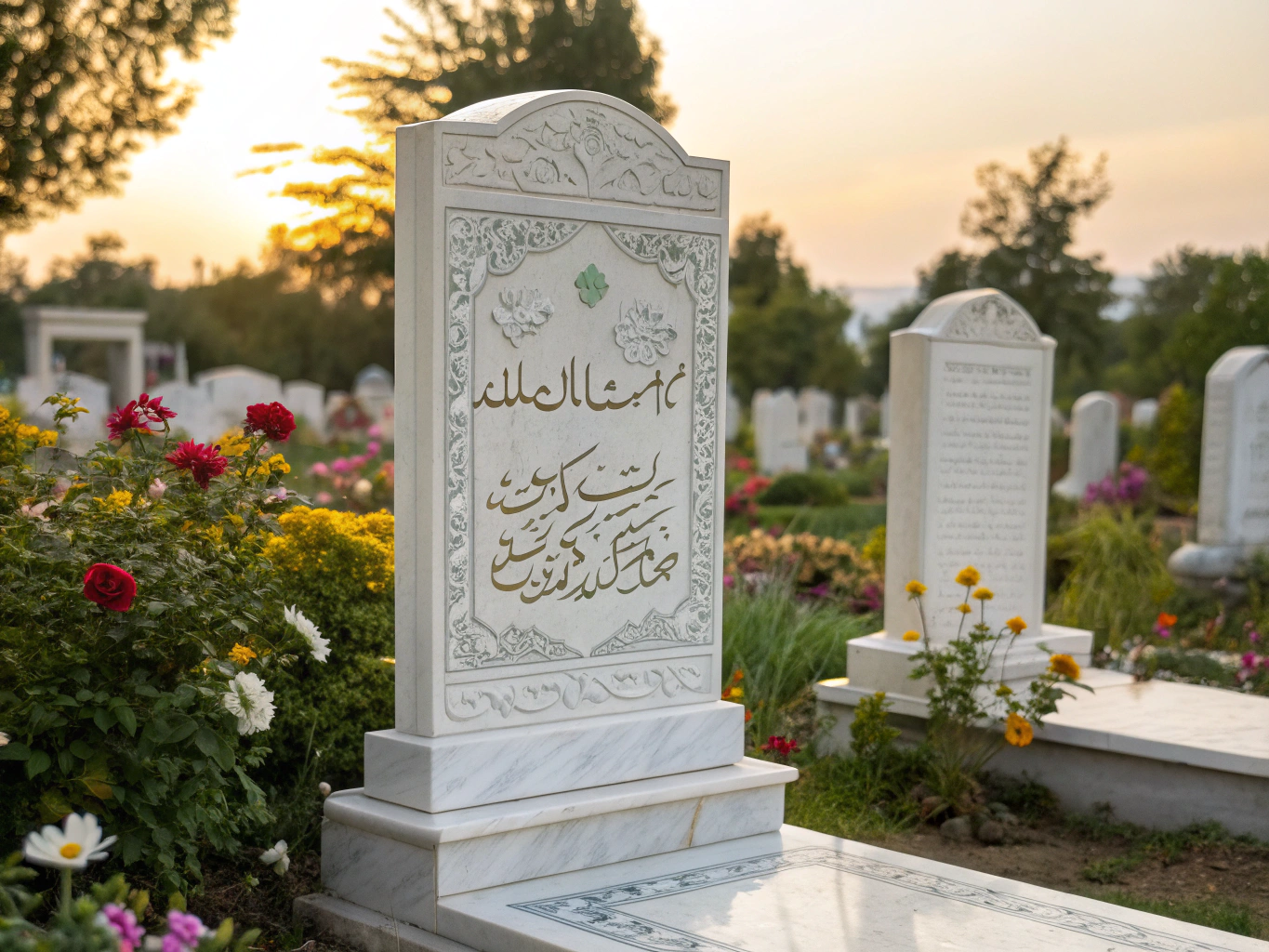 طراحی و حکاکی دلخواه سنگ مزار