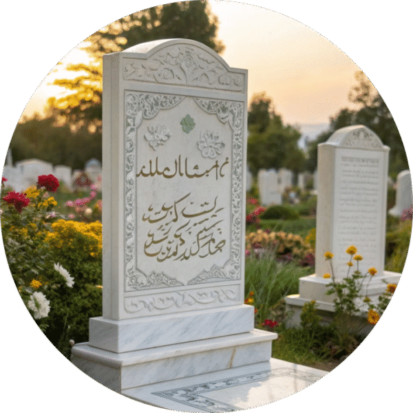 طراحی و حکاکی دلخواه سنگ مزار