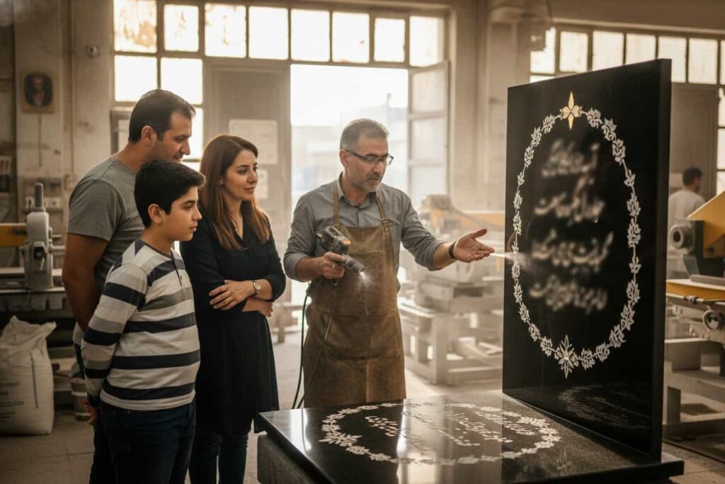 تفاوت سنگ مزار ایرانی و خارجی: کدام ارزش خرید بالاتری دارد؟