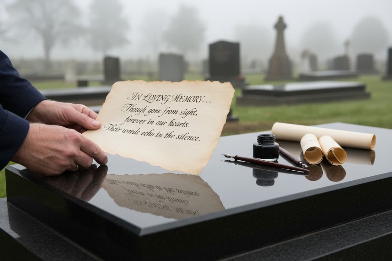 چه متن هایی برای نوشتن روی سنگ مزار مناسب ترند؟