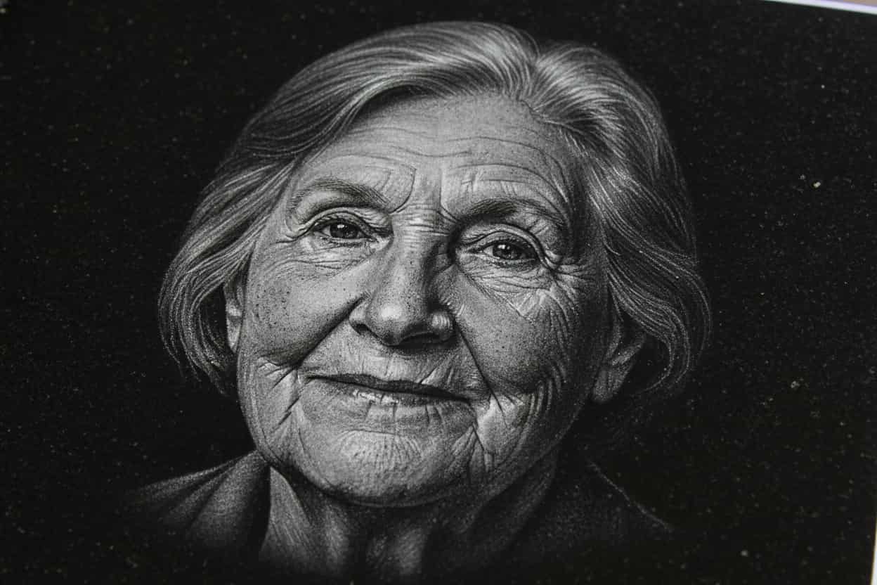 حکاکی چهره روی سنگ مزار