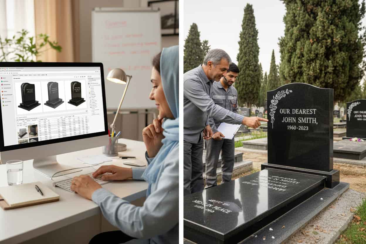 مراحل و نکات انتخاب سنگ مزار مناسب