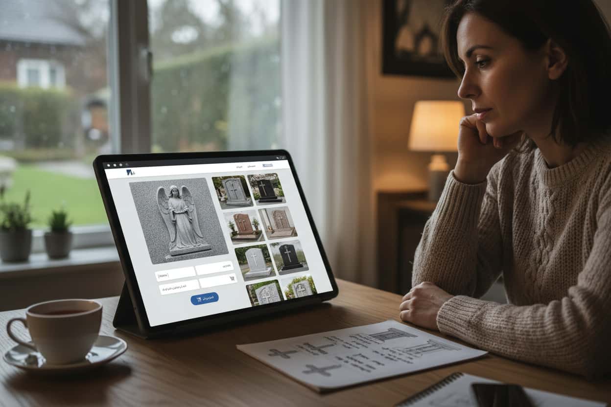 راهنمای انتخاب و سفارش امن سنگ قبر آنلاین