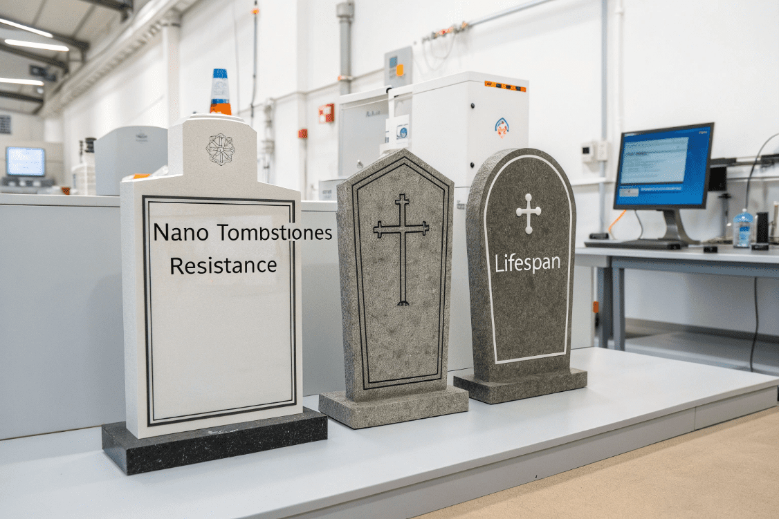 معرفی انواع رنگ‌ها و طرح‌های سنگ قبر گرانیت