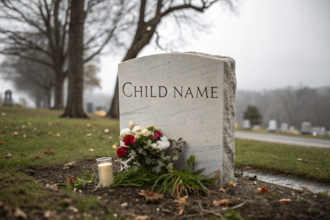 اهمیت ظرافت و معنویت در طراحی سنگ قبر کودک