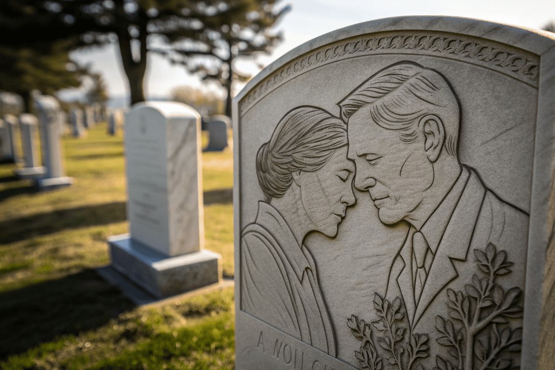 روش‌های چاپ و نقاشی چهره روی سنگ قبر