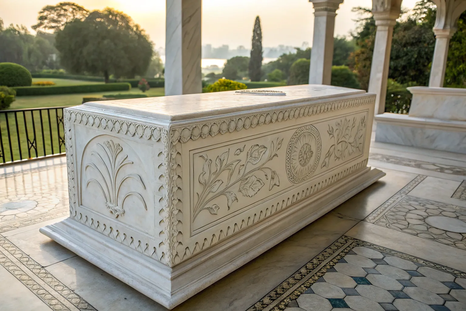 نحوه ترمیم و بازسازی سنگ قبر مرمر پس از چند سال استفاده