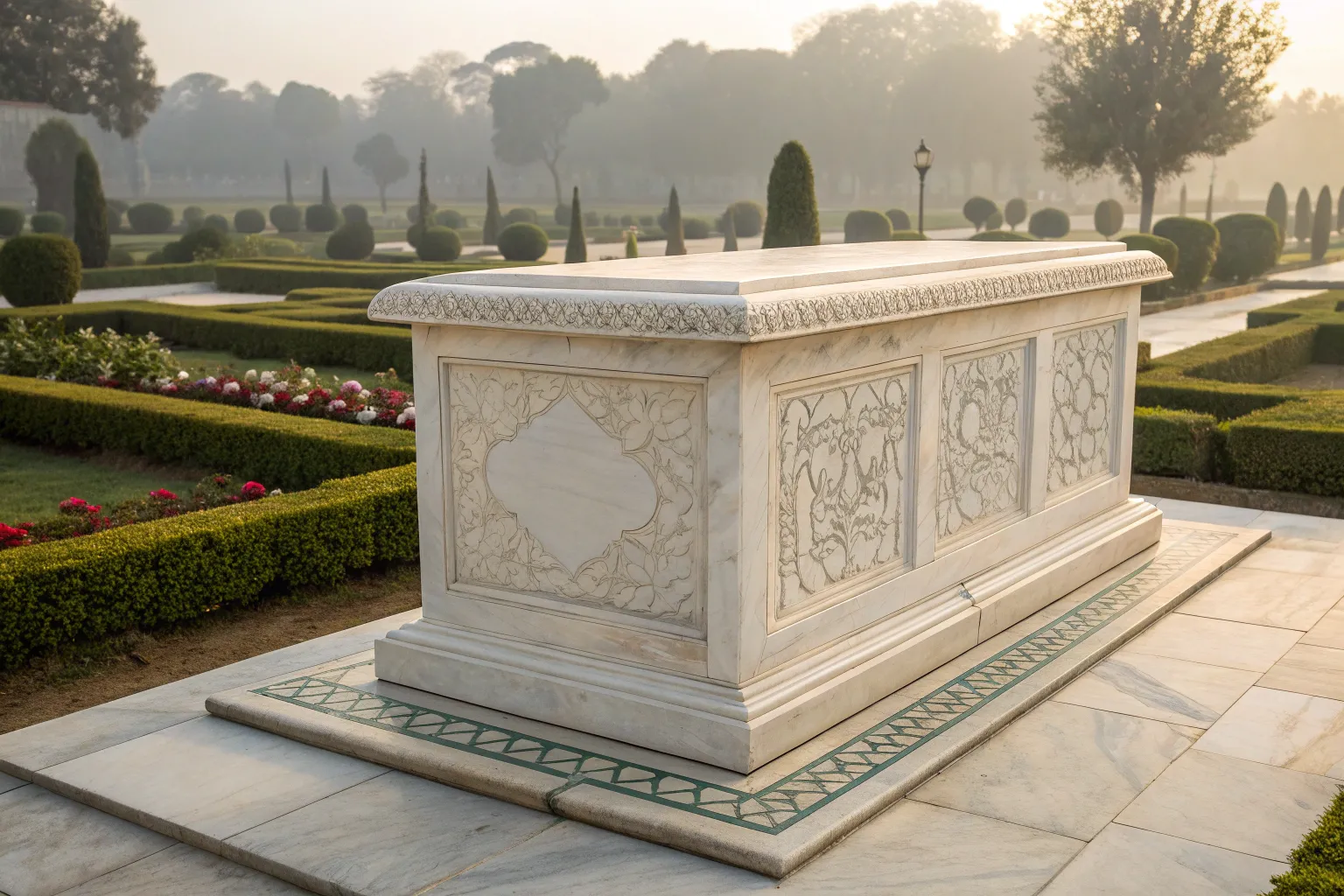 راهکارهای جلوگیری از سیاه شدن سنگ مرمر سفید در فضای قبرستان