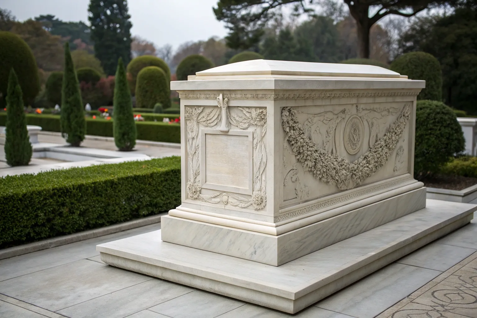 راهکارهای جلوگیری از سیاه شدن سنگ مرمر سفید در فضای قبرستان