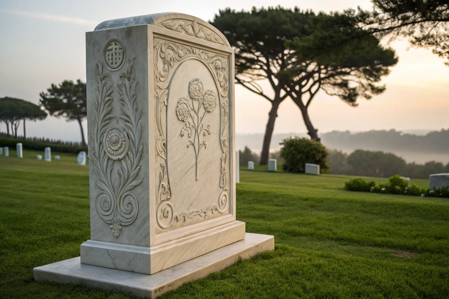 نحوه ترمیم و بازسازی سنگ قبر مرمر پس از چند سال استفاده