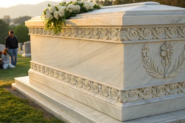 سنگ هرات سفید 1404؛ انتخابی اصیل و لوکس برای سنگ مزار