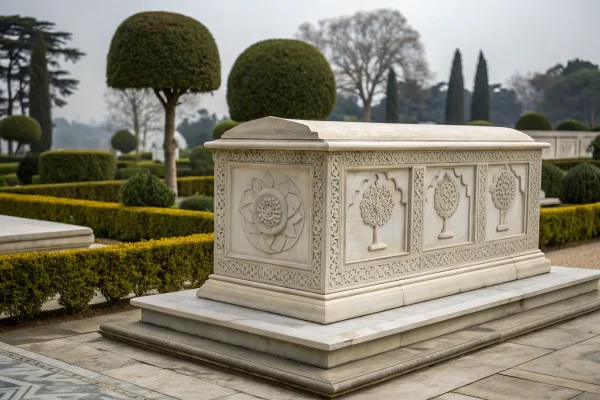 نحوه ترمیم و بازسازی سنگ قبر مرمر پس از چند سال استفاده