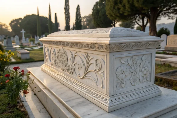 چطور حکاکی ظریف روی مرمر جلوه مزار را ماندگار می‌کند؟